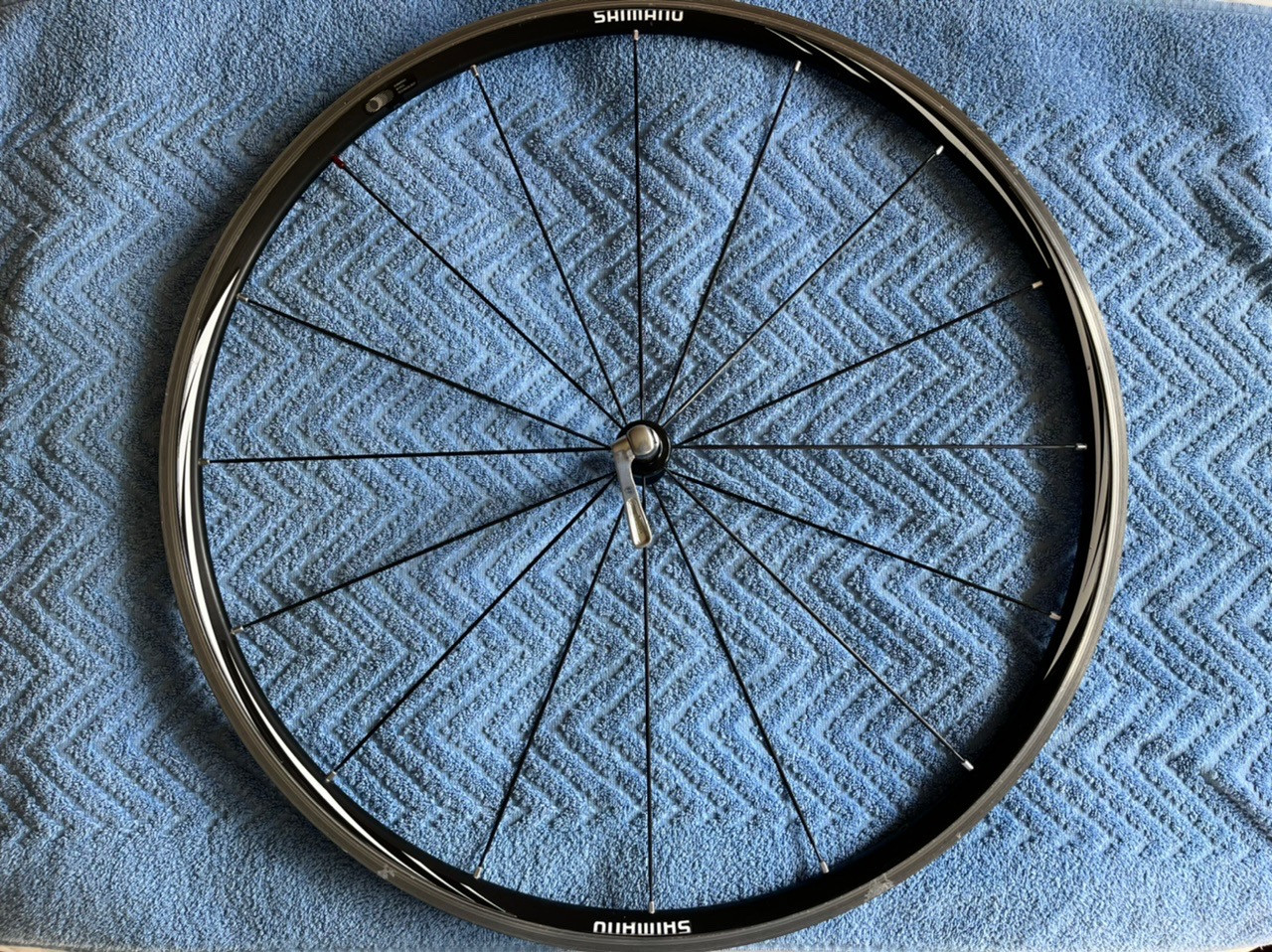 Rayon Shimano WH-RS10 304 Mm Noir – Pièce Détachée D'origine Pour Roue Vélo