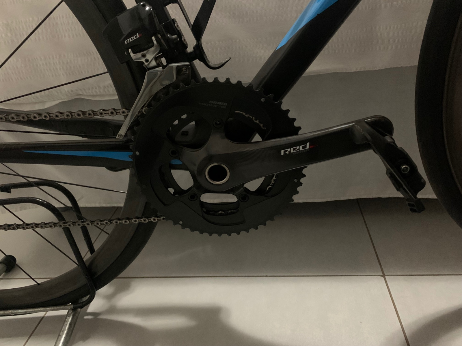 Plateaux De Vélo SRAM Red ETap X-Glide 50/34T 110BCD 11 Vitesses - Noir - Occasion