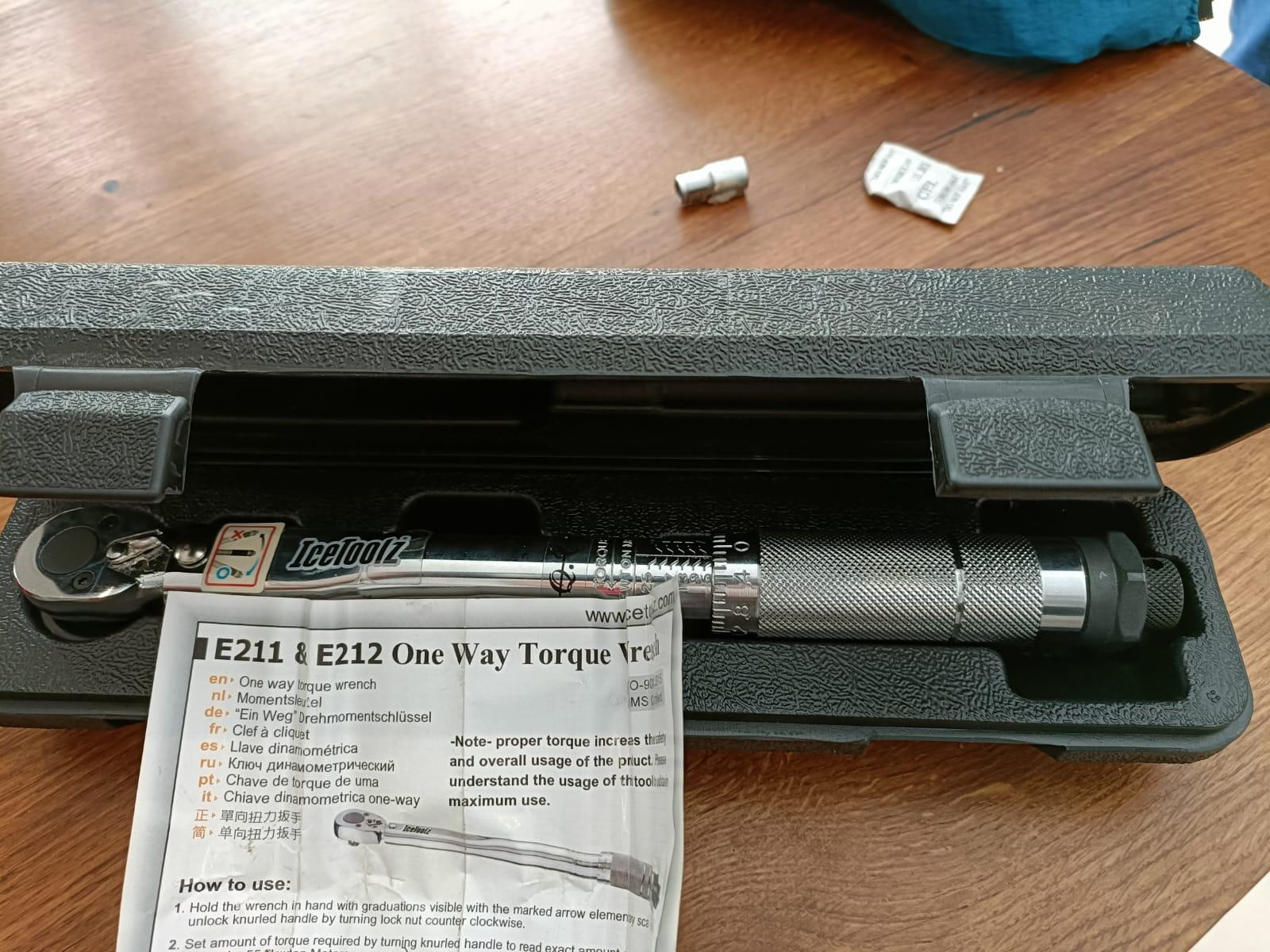 Torque Wrench Bike Hub