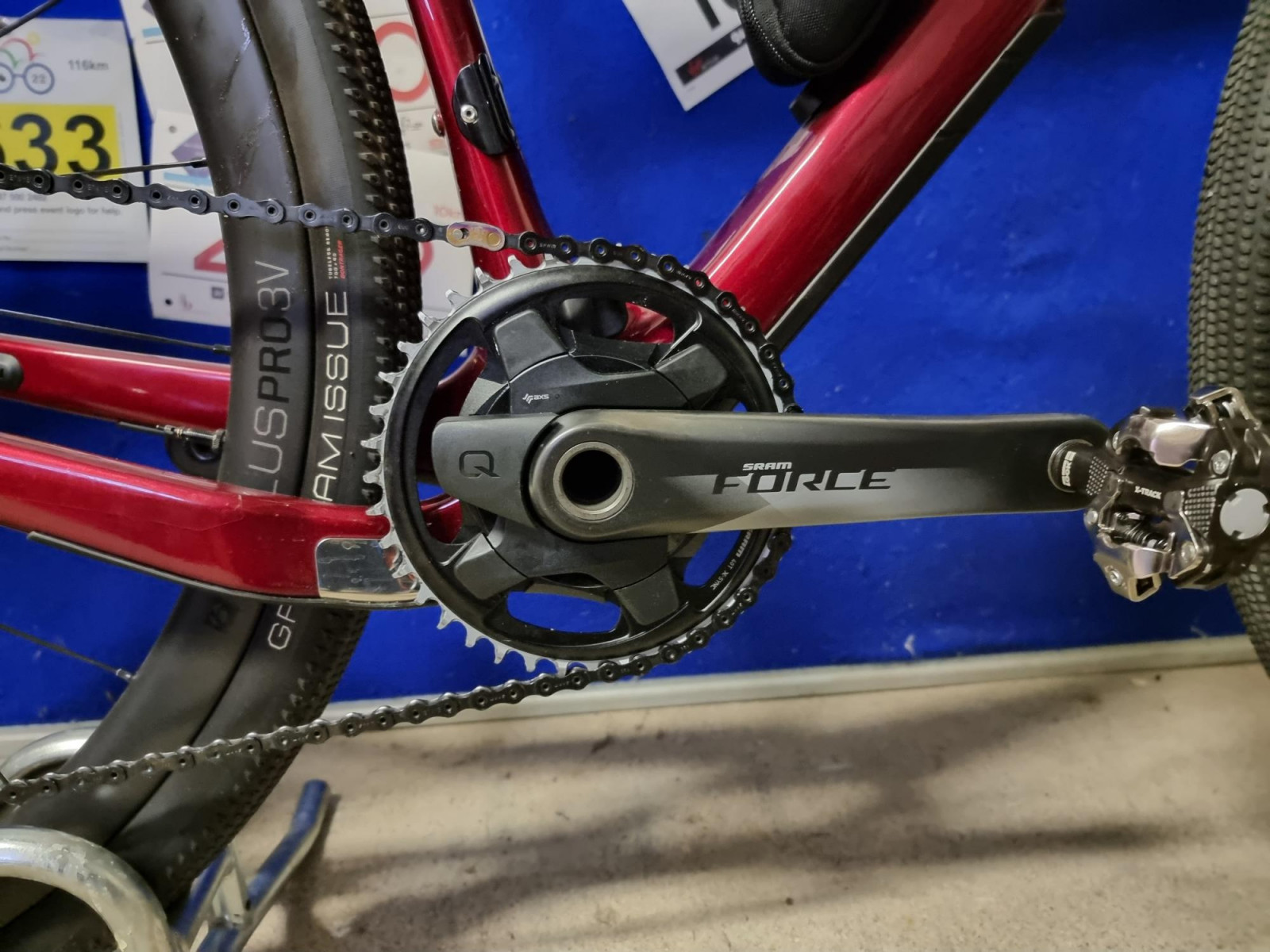 SRAM RED/Force AXS Power Meter Bike Hub