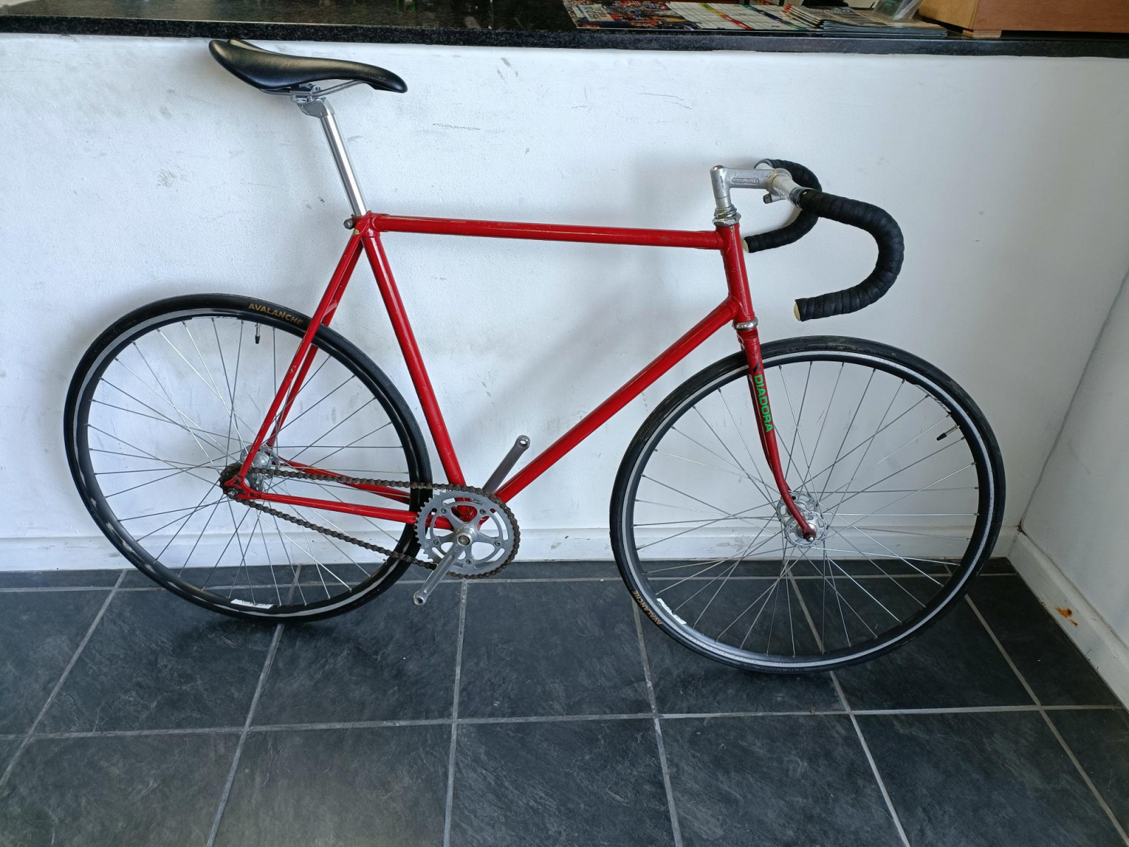 retro track bike