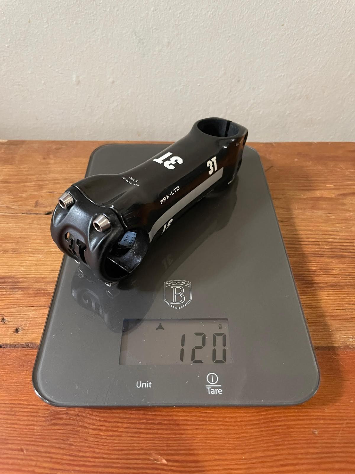 3T ARX-LTD 120mm ±6° 3T Arx LTD Stealth Stem – Incycle Bicycles