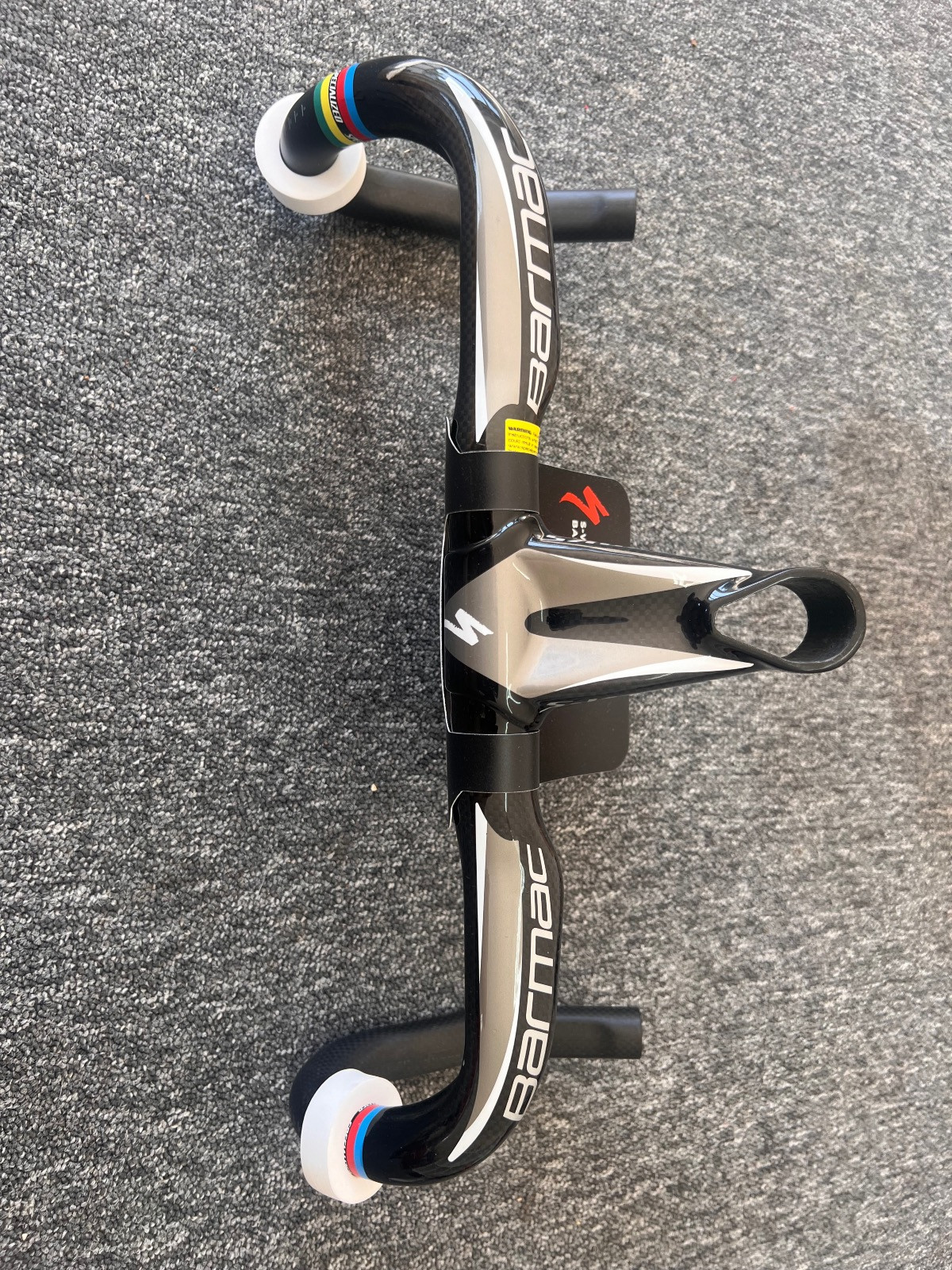 希少！ S-WORKS SPECIALIZED BARMAC ステム一体ハンドル SPECIALIZED S-WORKS BARMAC ステム一体型ハンドル