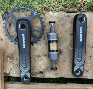 Power Spline Sx Crankset SRAM, SX Eagle PowerSpline, Crankset