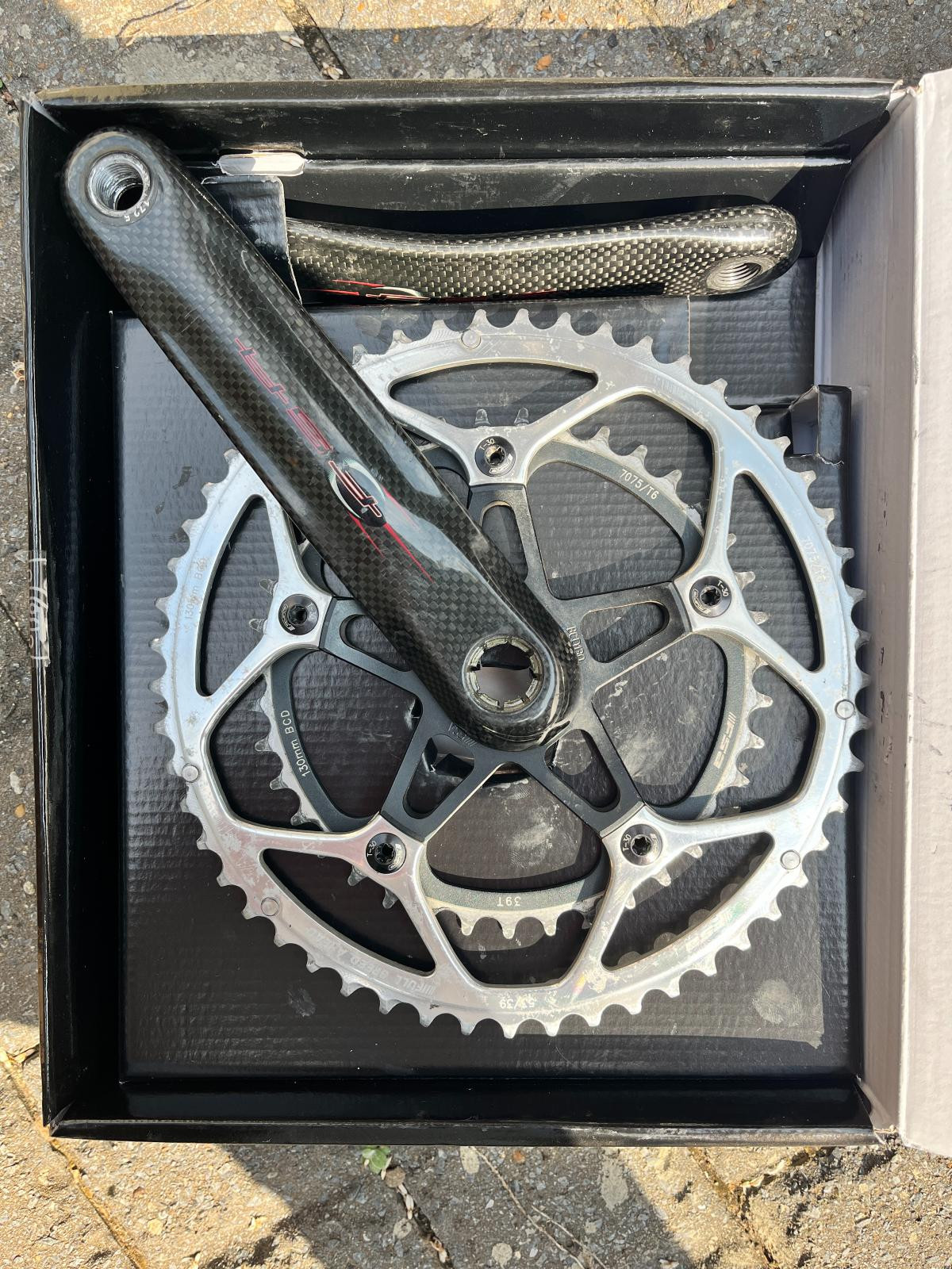 Levers De Frein Et Changements Campagnolo Chorus Carbon 10 Vitesses - Occasion, état Très Bon, Pour Vélo Route