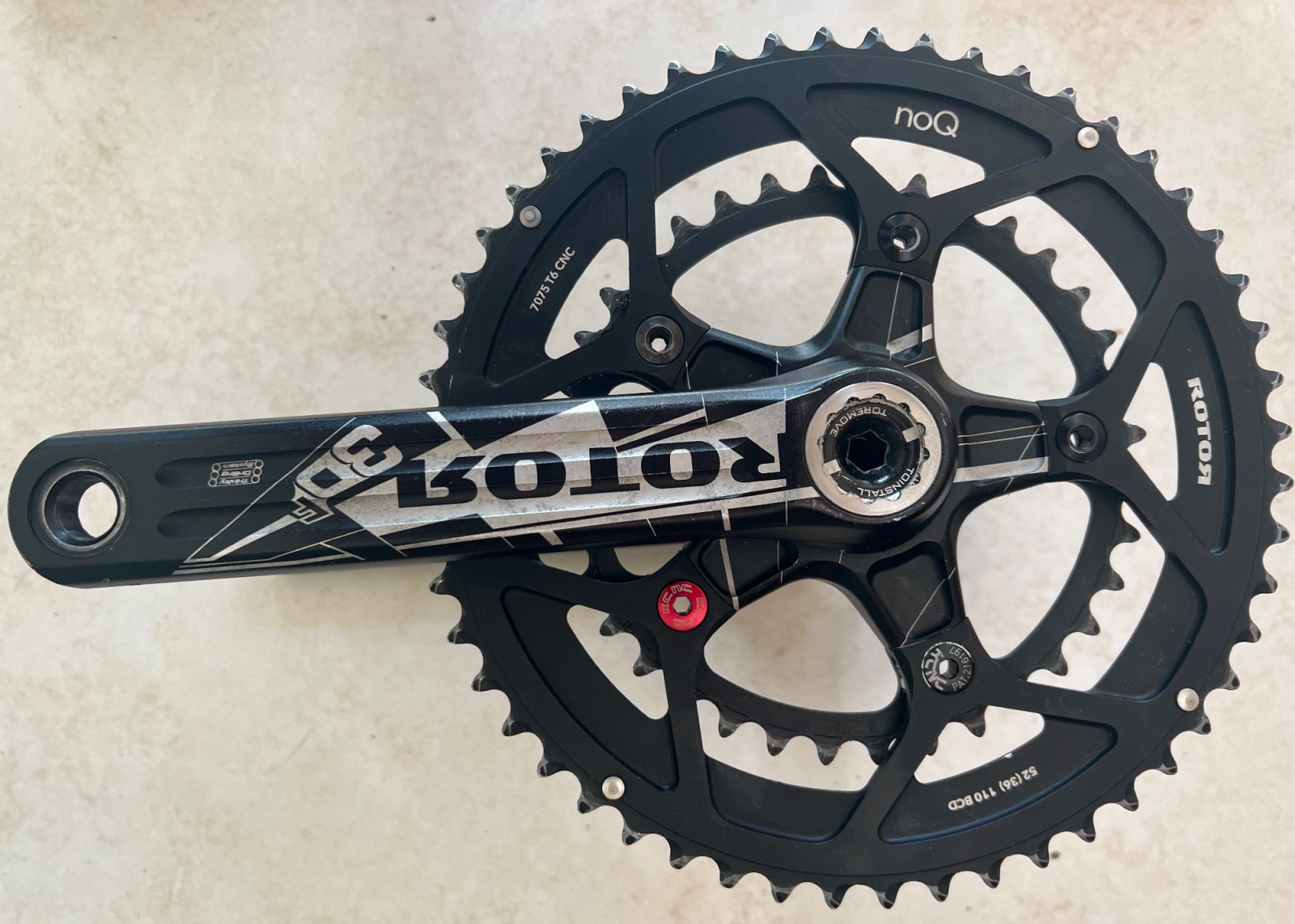 Rotor 3DF 52/36 Crankset Cranksets Bike Hub