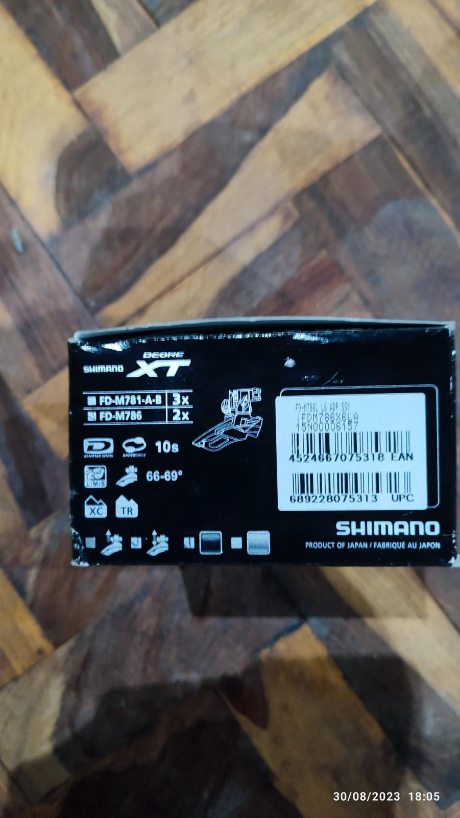 Dérailleur Arrière Shimano Deore XT 10 Vitesses - Cage Longue, Pour VTT, Occasion En Bon état, Fonctionne Parfaitement
