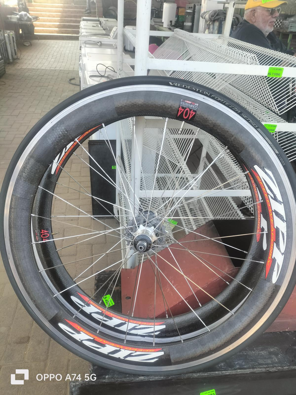 Zipp Speed Weaponry 404 Composites Tubular Wheels | Road Bike
