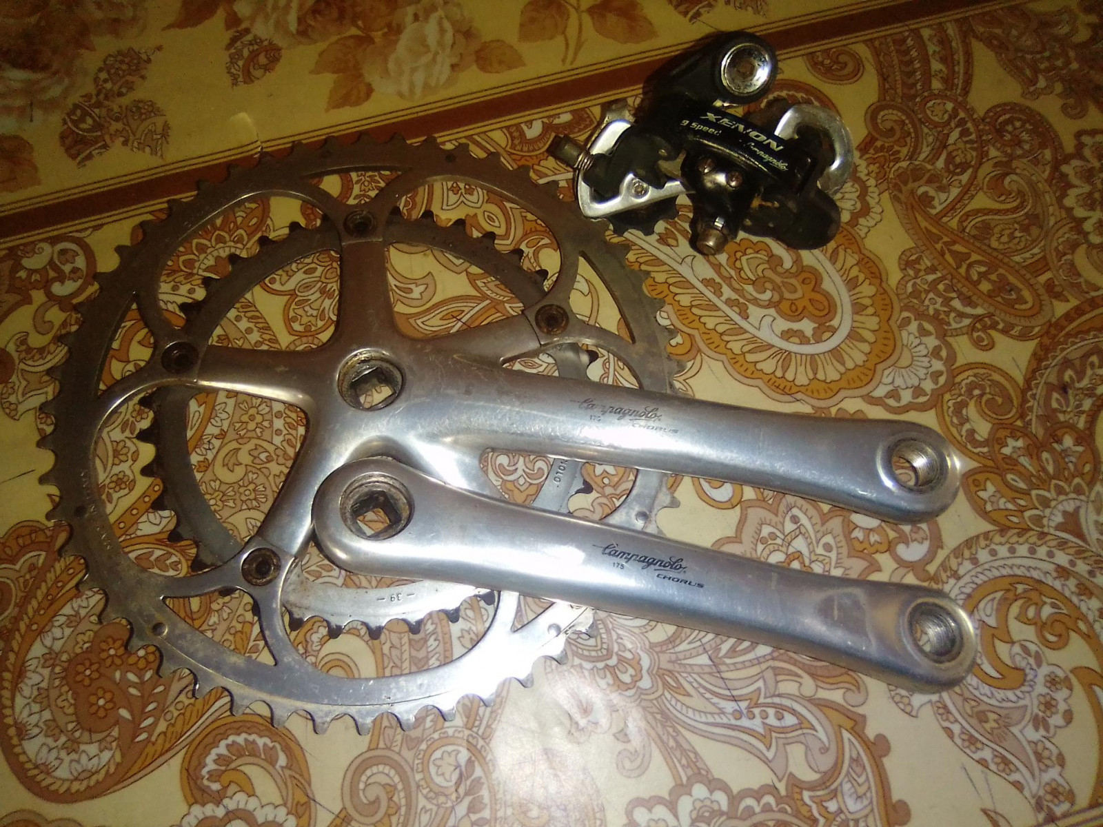 Truvativ Rouleur Carbon Crankset Cranksets Vintage Campagnolo
