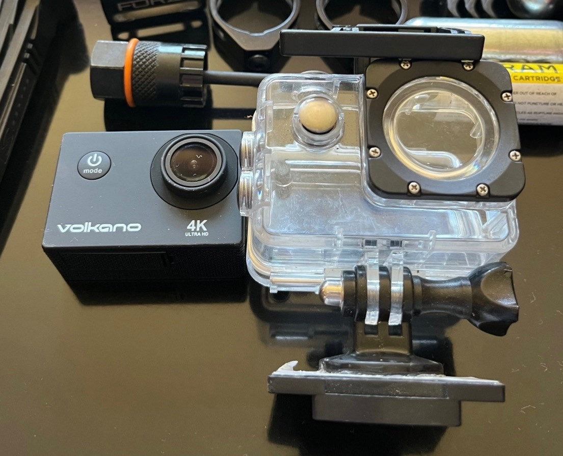 Volkano 4K ultra HD Camera Action Cameras Bike Hub