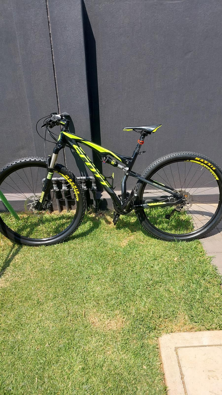 scott dual suspension mountain bike for sale