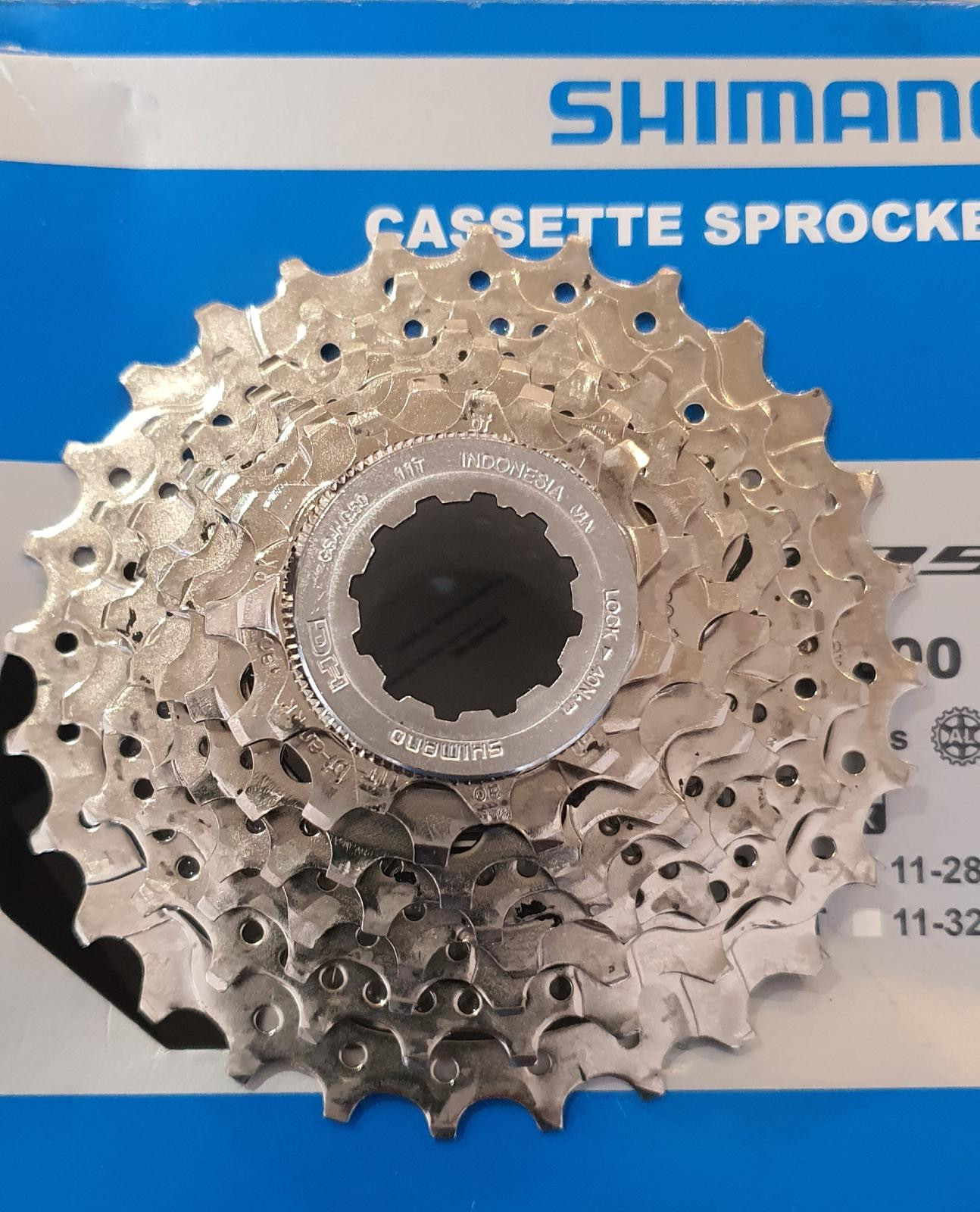 Shimano 1128 8 speed cassette Cassettes Bike Hub