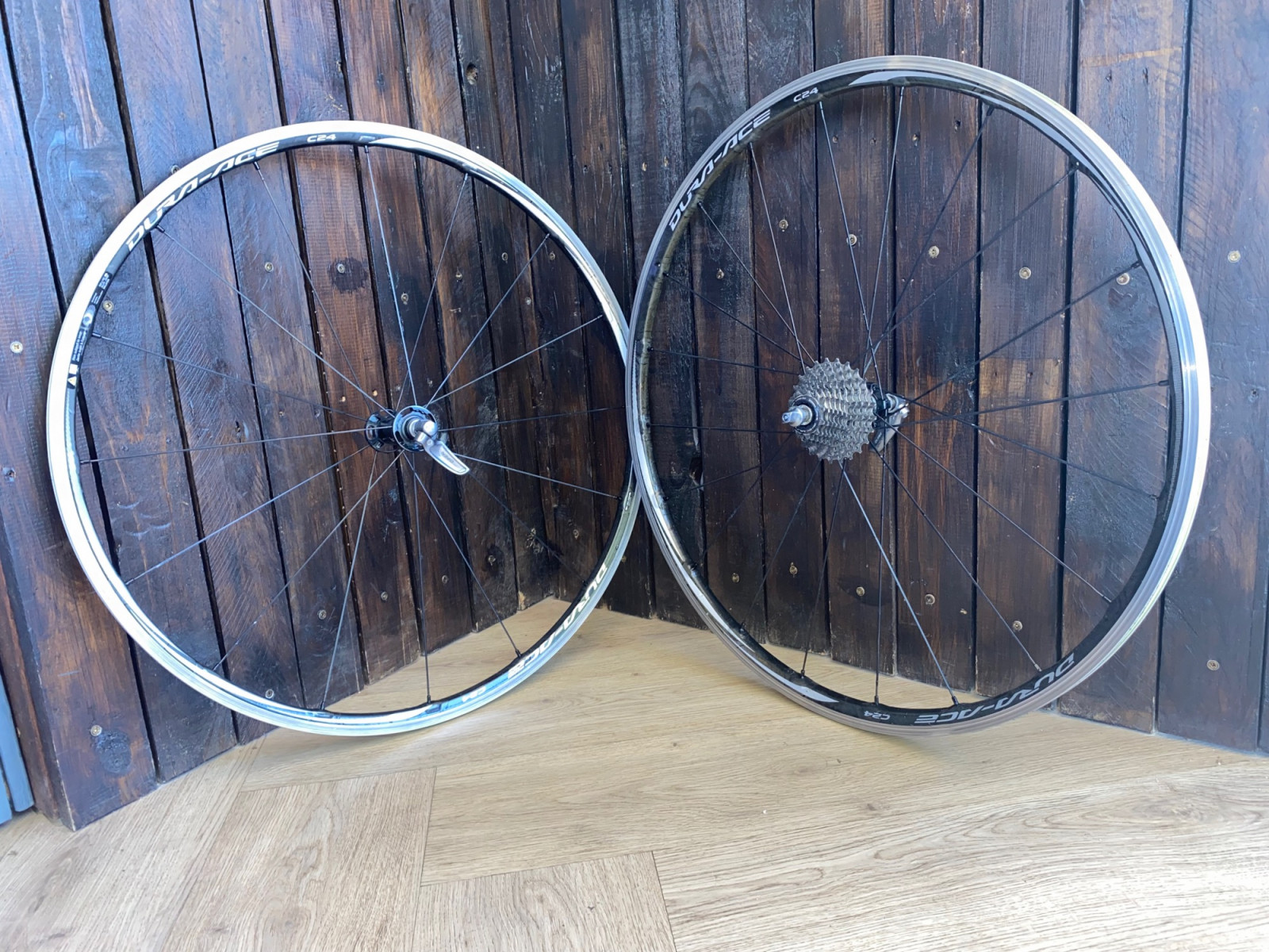 dura ace aluminum wheelset