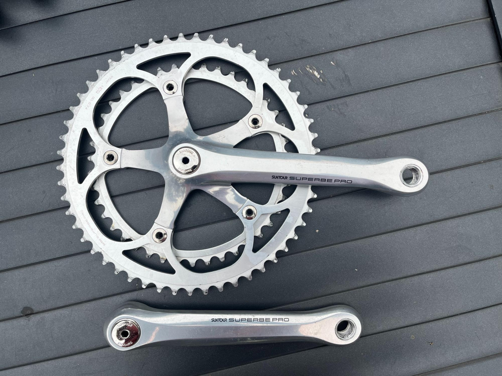 Suntour Superbe Pro crank | Vintage Components | Bike Hub