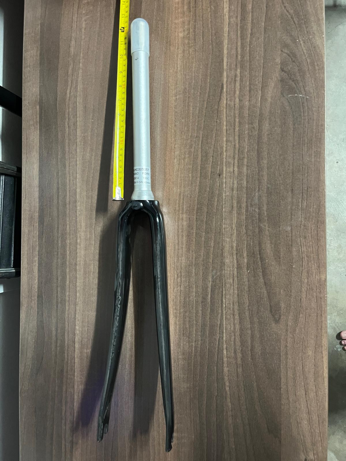 Carbon Road Fork, Alu Steerer, Uncut Road Bike Forks Bike Hub