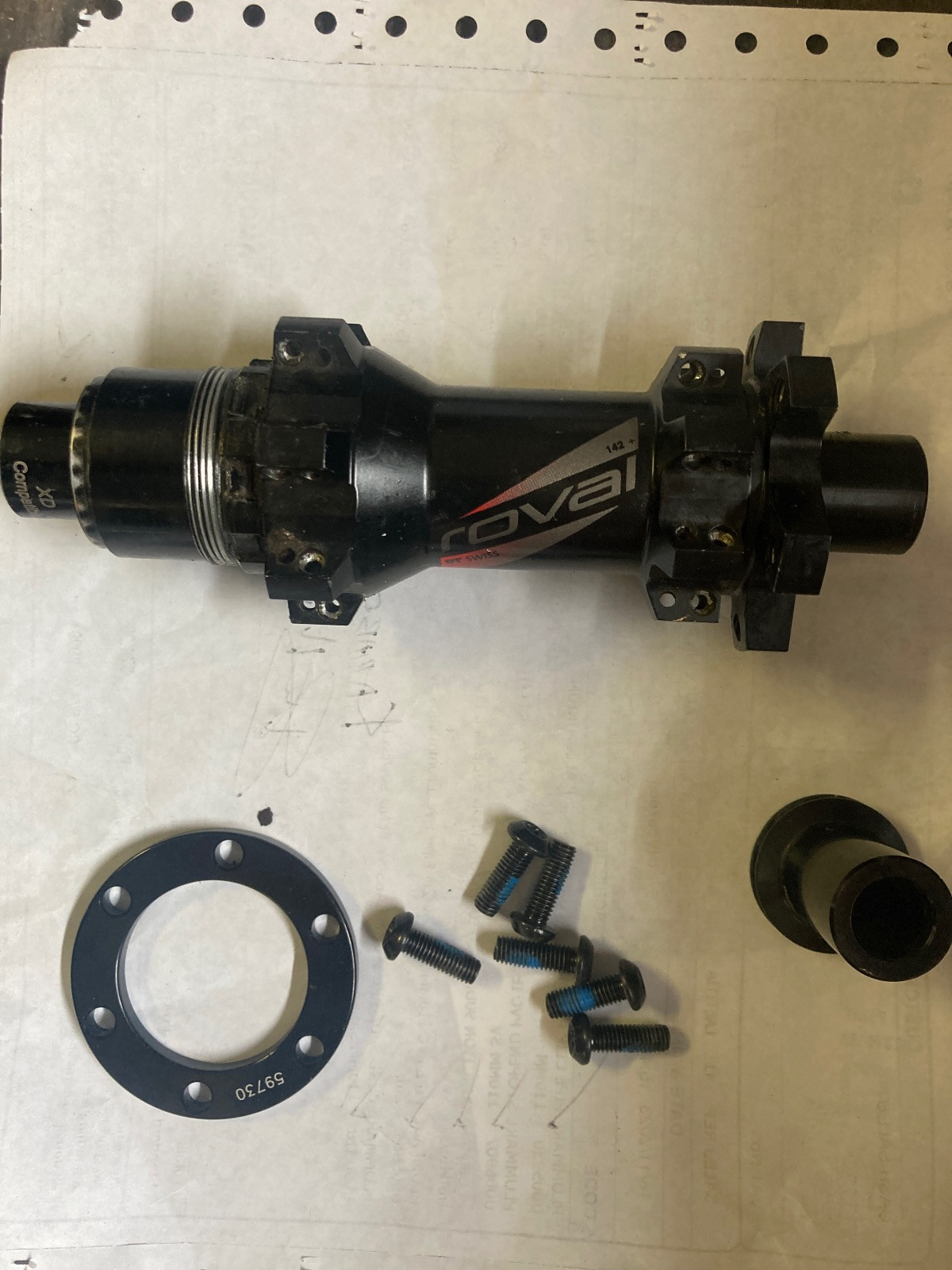 Roval rear hub / Boost adapter Mountain Bike Hubs Bike Hub