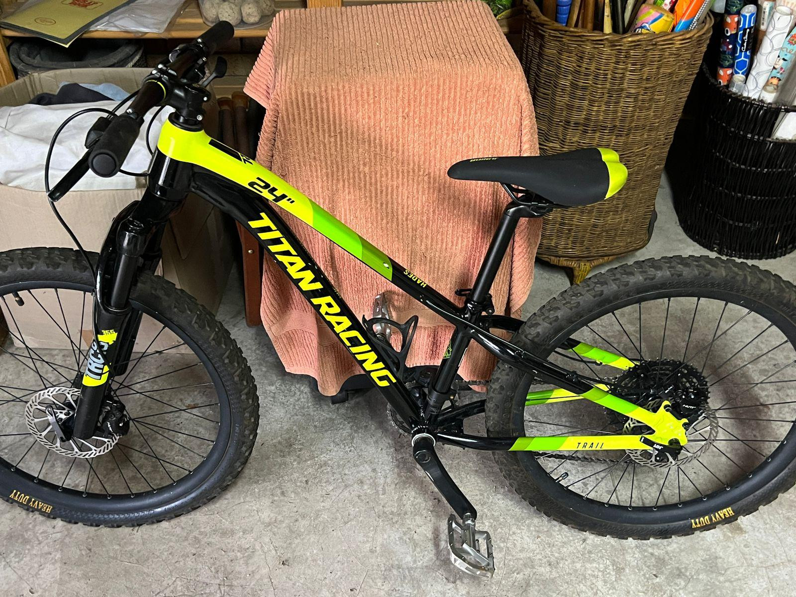 Titan Hades Trail 24 Junior Mountain Bike Kids Bikes Bike Hub