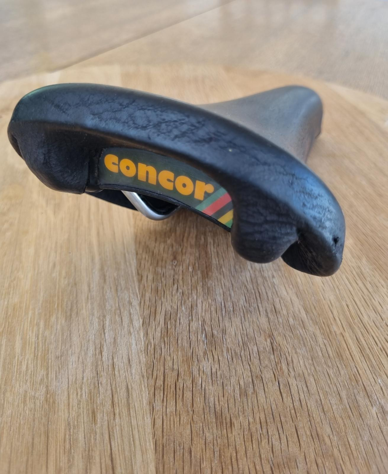 Selle De Vélo Selle San Marco Concor Supercorsa Retinato - Cuir Bleu - Occasion