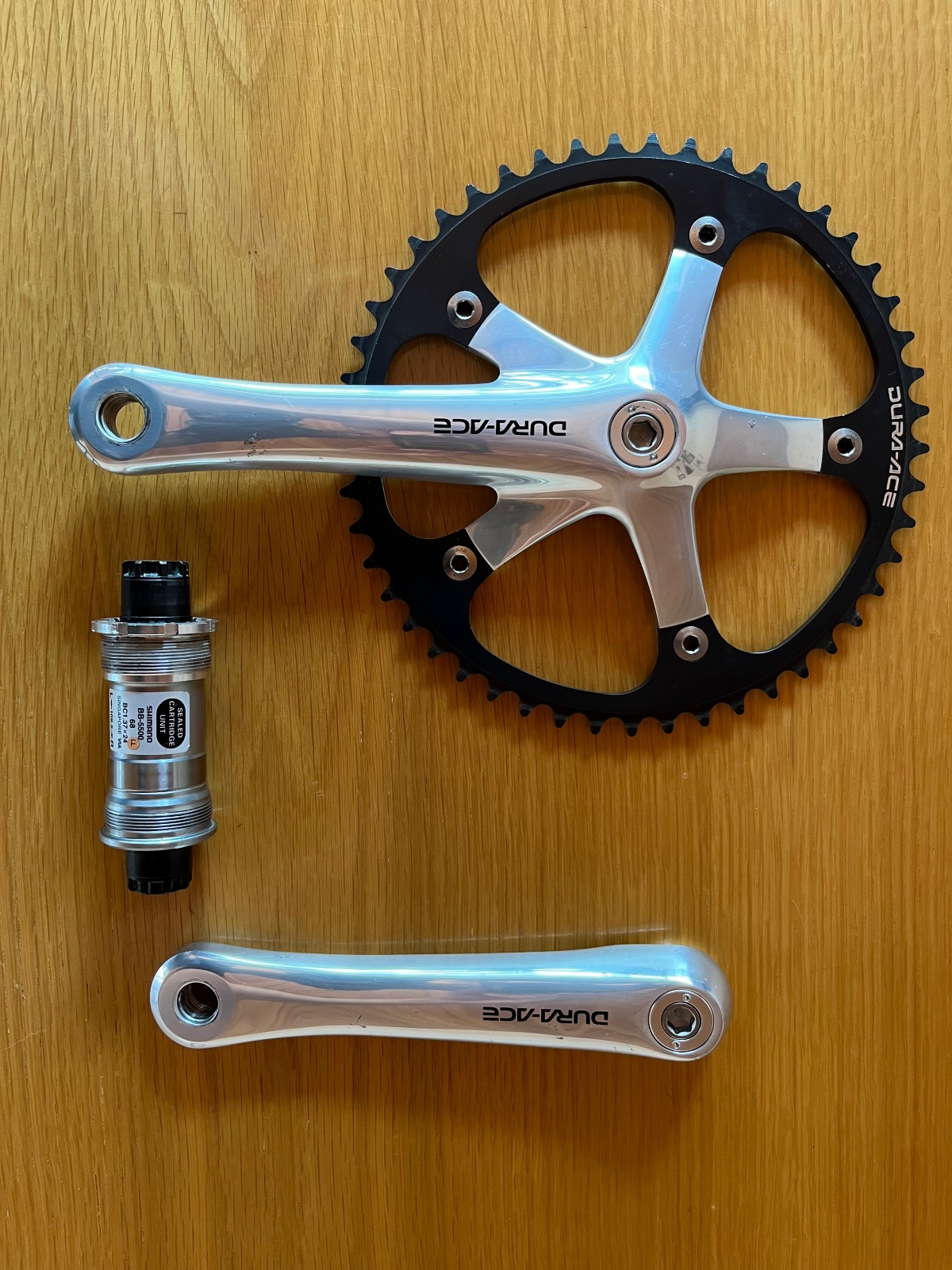 Dura Ace 7710 TRACK crankset Cranksets Bike Hub