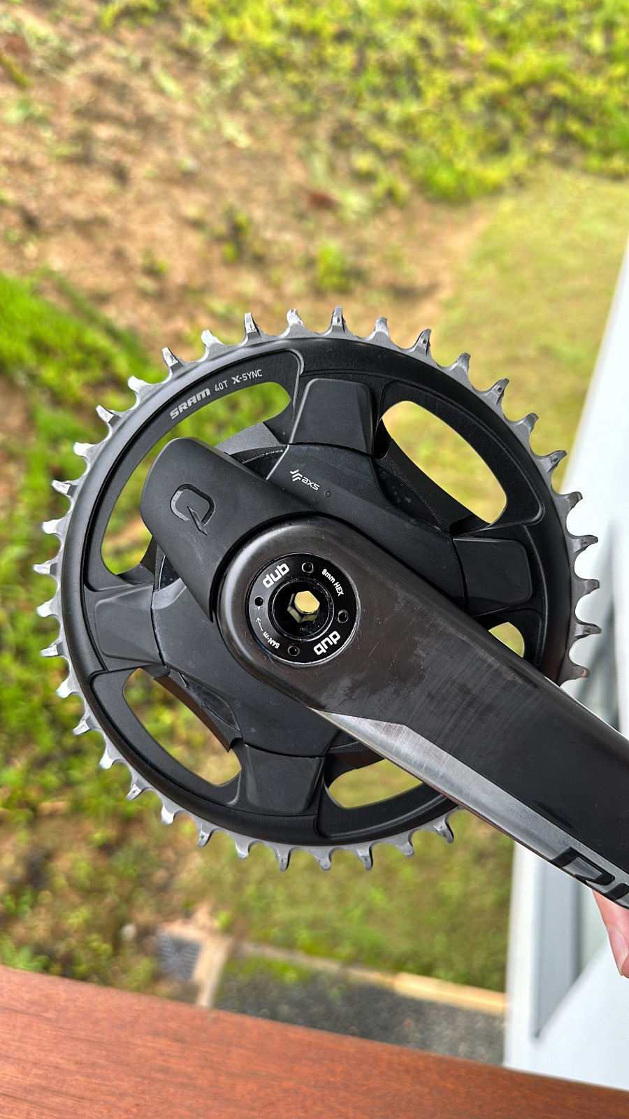 Quarq power meter with Sram Red crankset Power Meters Bike Hub