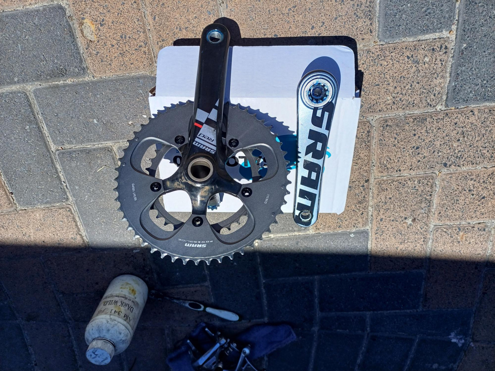 Sram red compact crankset Cranksets Bike Hub