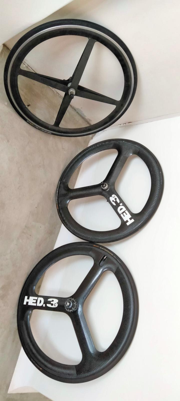 HED H3 TUBBIES Spinnergy Front Wheel Road Bike Wheels Bike Hub