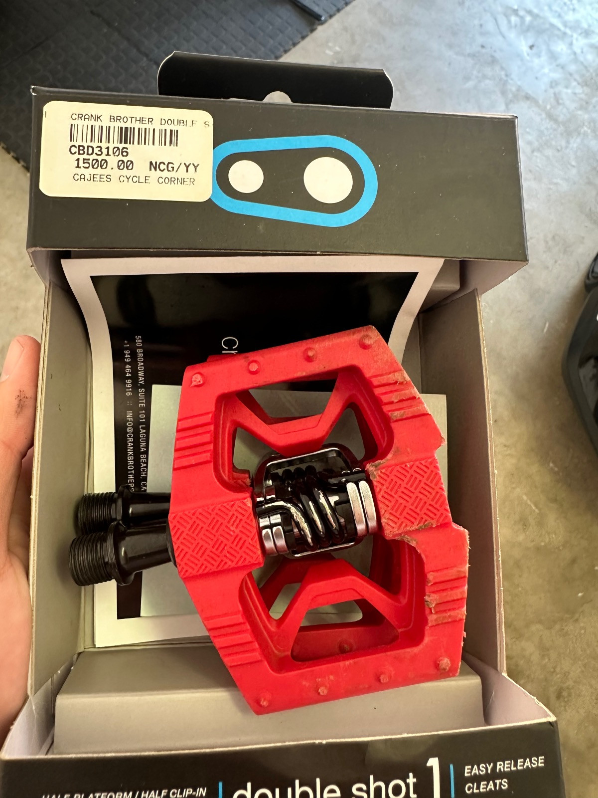 Crank brothers double shot 1 Pedals Bike Hub