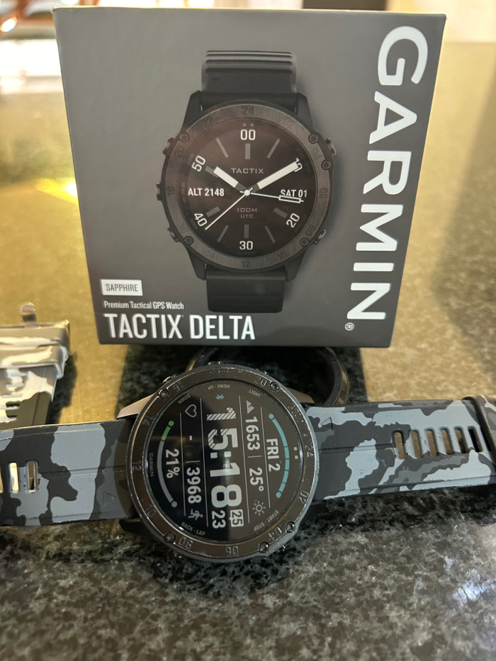 Solar Watches Garmin Tactix Delta Vs Fenix 6x Solar Delta Watch