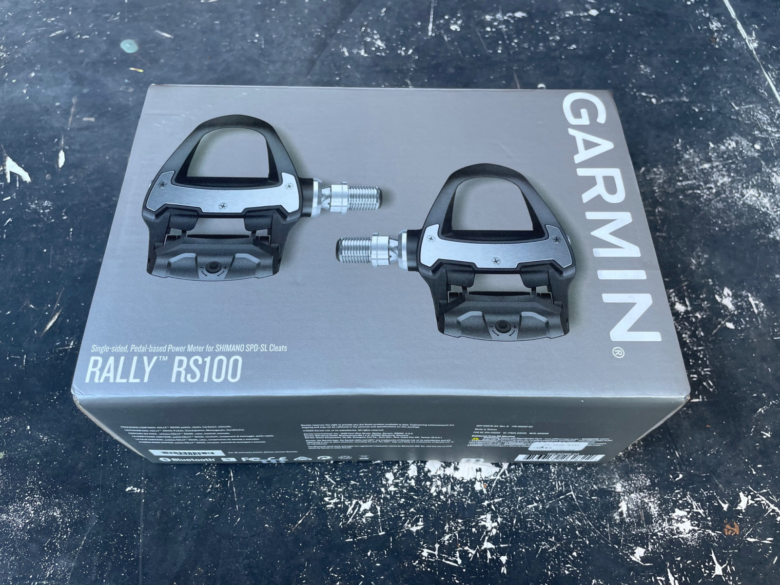Garmin rally RS100 power meter pedals Power Meters Bike Hub