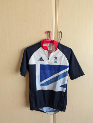Jersey Adidas Team Gb Tennis Shirt Team GB 2012 Olympics Cycling