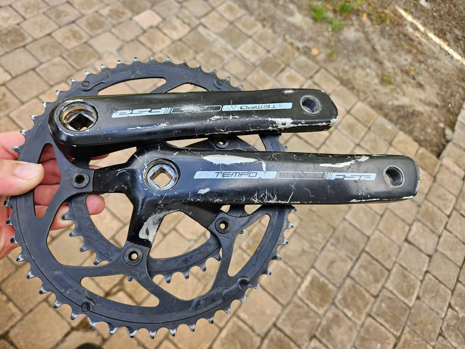 FSA Compact Crankset 50/34 | Cranksets | Bike Hub