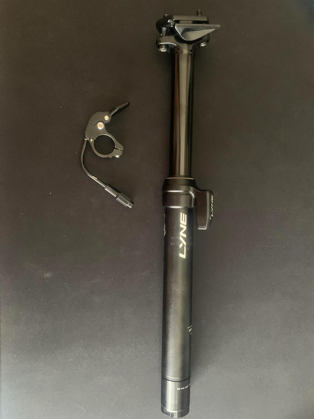 Lyne Contour V2 31.6x125 External Dropper | Dropper Seat Posts | Bike Hub