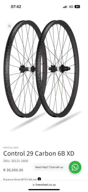 パーツ Roval Control 29 Carbon 6B XD Wheelset Roval Control SL 29 6B XD Wheelset | Specialized South Africa