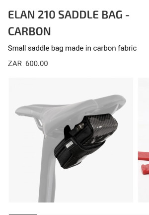 SCICON Elan Carbon Saddle Saddle Bags On-bike Storage