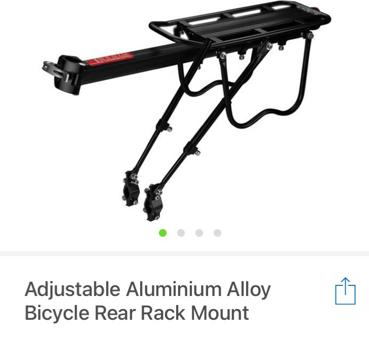 Rear Rack Mounts Rear rack mount | Kids Seats & Carriers | Bike Hub