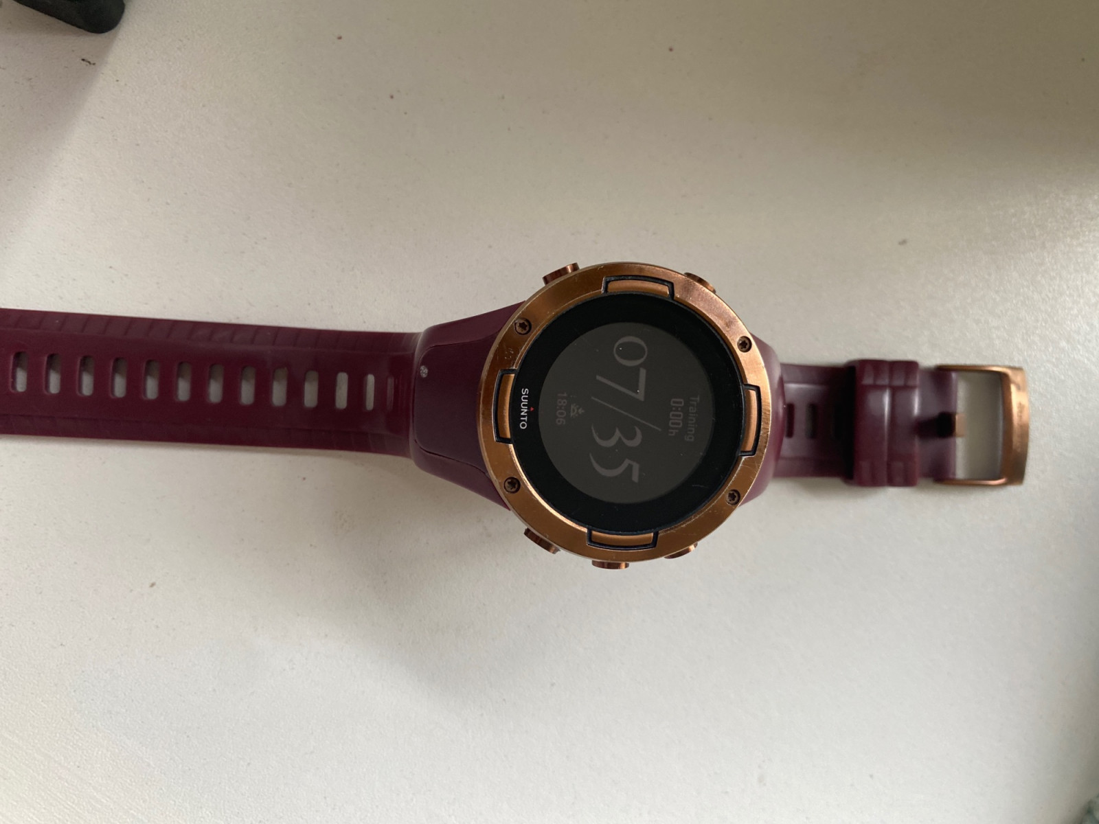 Suunto Sports Watch Burgundy Copper Watches Wearables