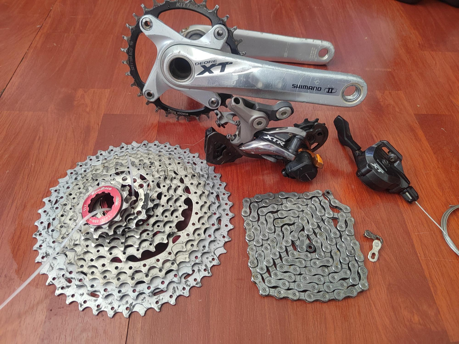 Rear Derailleur Group Set Shimano Deore Xt Shimano Deore XT M8100