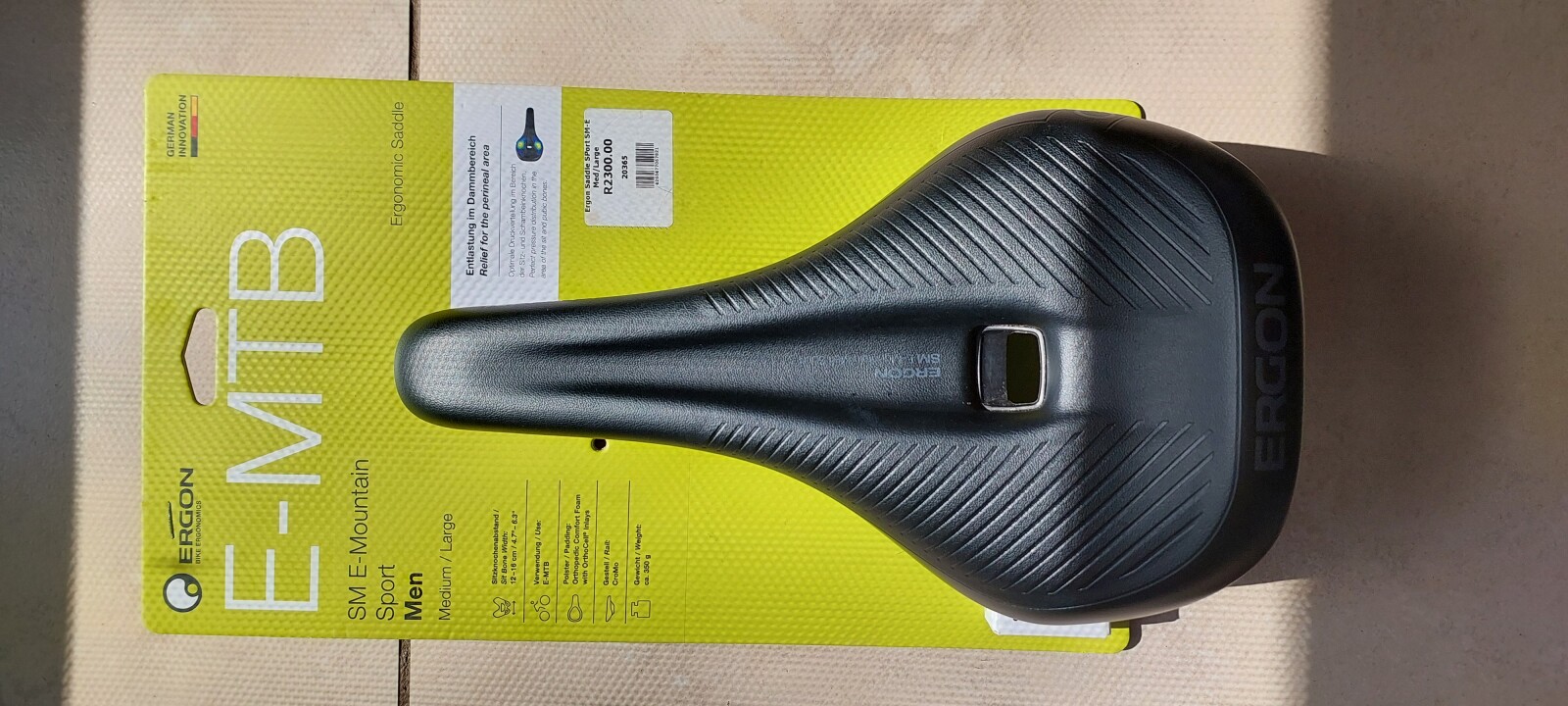 ergon e mtb saddle