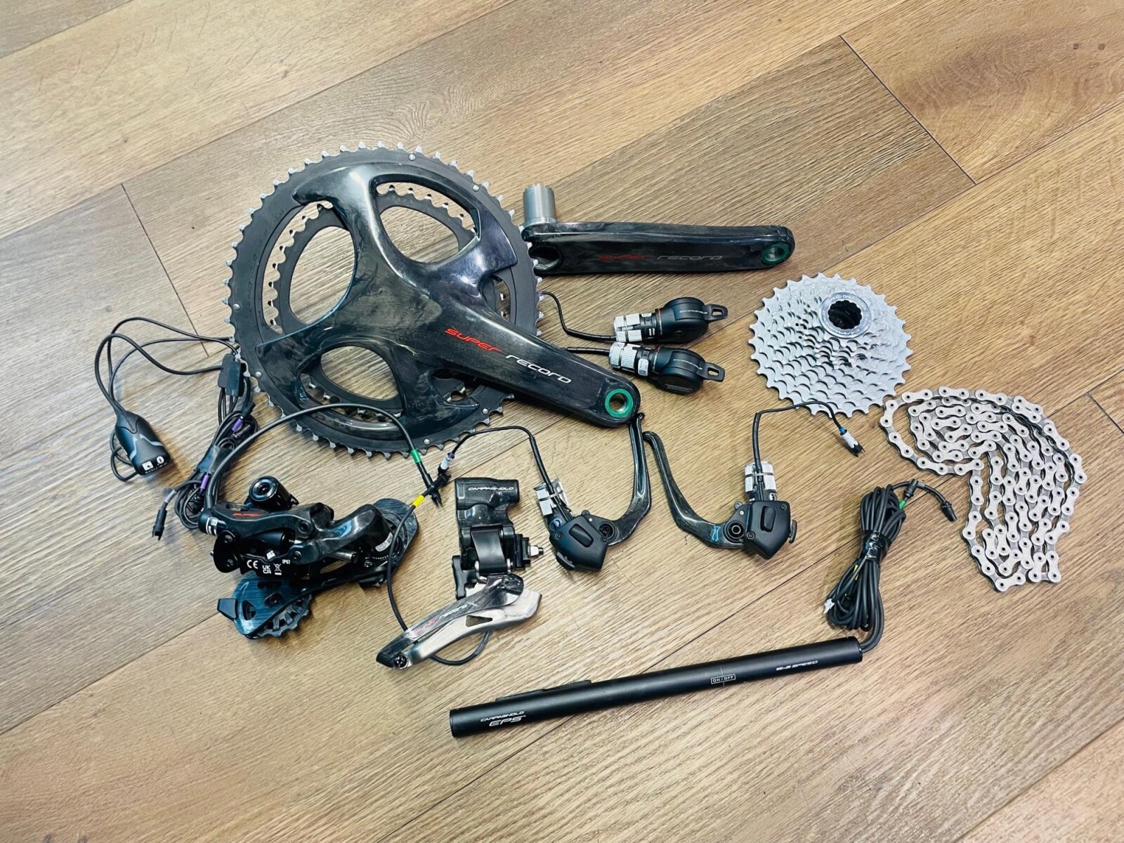 Campagnolo SUPER REC 12S EPS EP右+Fキャリパー