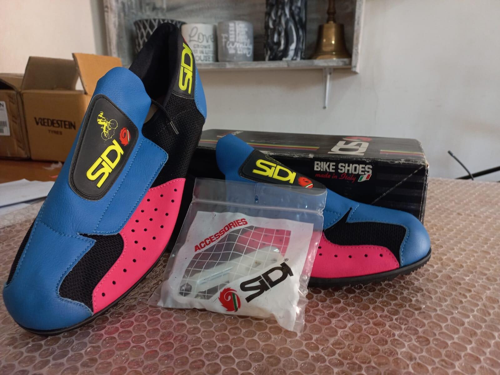 sidi vintage cycling shoes
