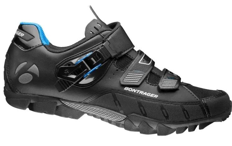 Bontrager Evoke 48 Mountain Bike Shoe - Battleship Blue/Radioactive OG main image 1