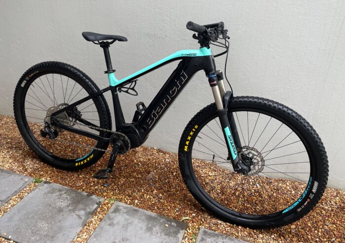 BIANCHI T-TRONIK SPORT DEORE 10 SPEED Hardtail Mountain E