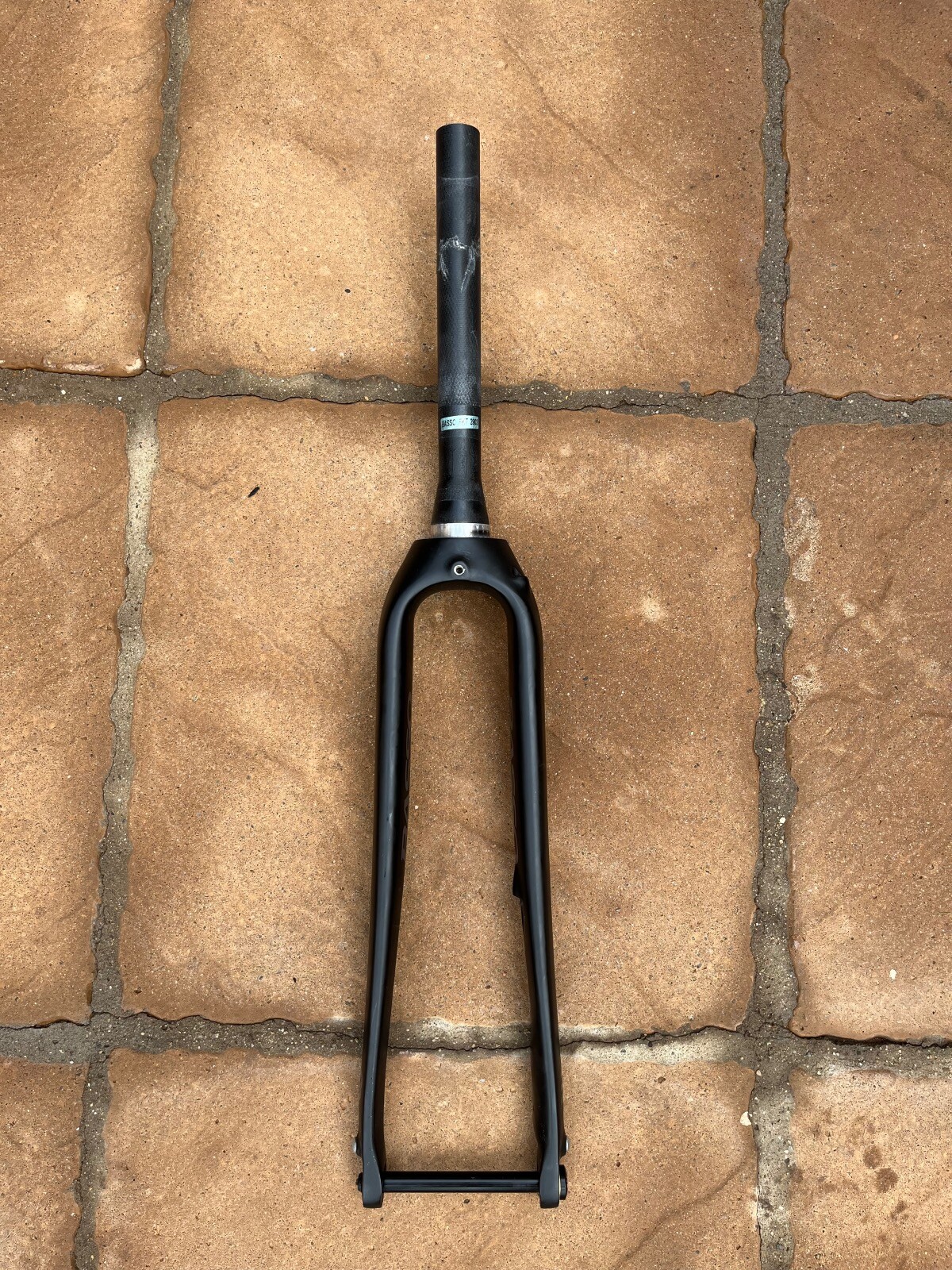 Cracked carbon gravel fork Road Bike Forks Bike Hub