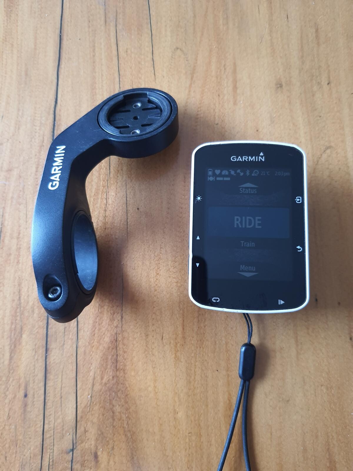 Garmin Edge 520 and Outfront Mount Computers GPS Bike Hub
