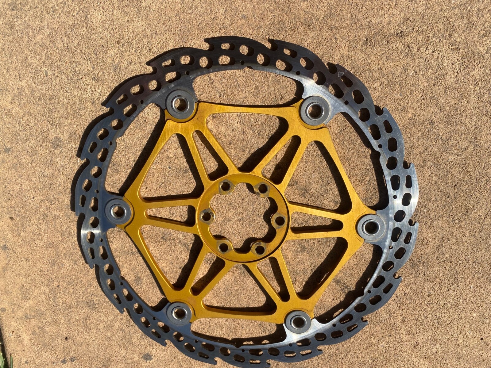 Disc Rotor Hope 203mm Orange Rotor HOPE 203mm Floating Rotor