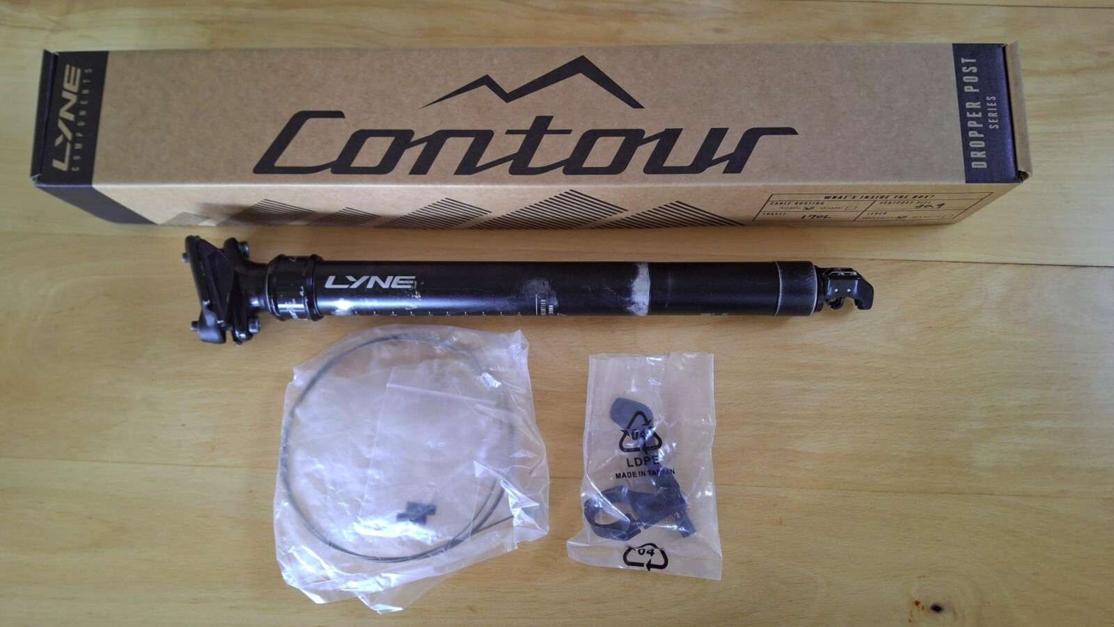 Lyne Contour XL V2.0 internal dropper post | Dropper Seat Posts | Bike Hub