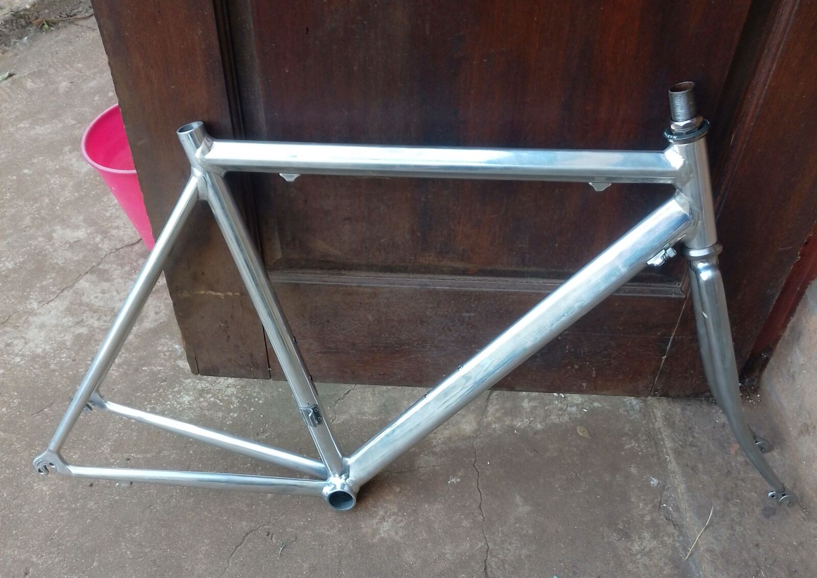 Chrome Road Bike Frame(Project) Brake Parts Accessories Bike Hub