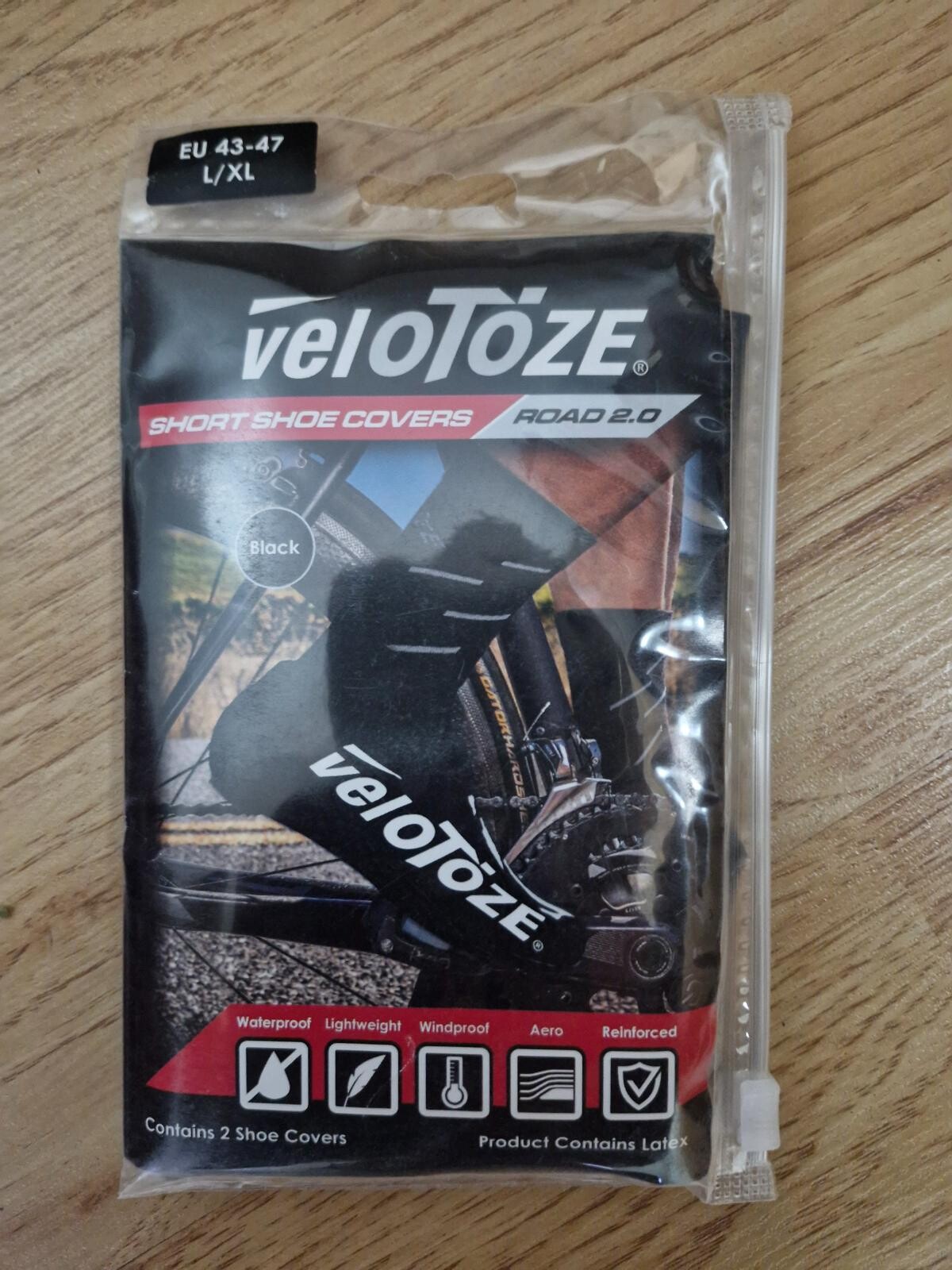 veloToze Short Shoe Cover Road 2.0 - Viz-yellow