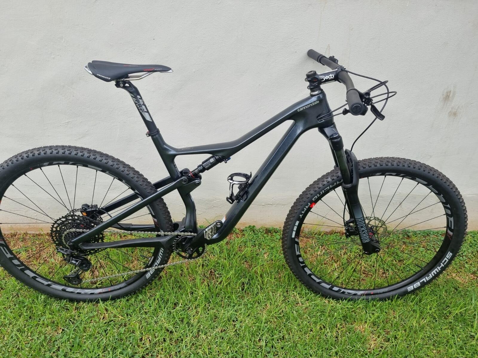 Cannondale Scaplel (L) | Dual Suspension Mountain Bikes | Bike Hub