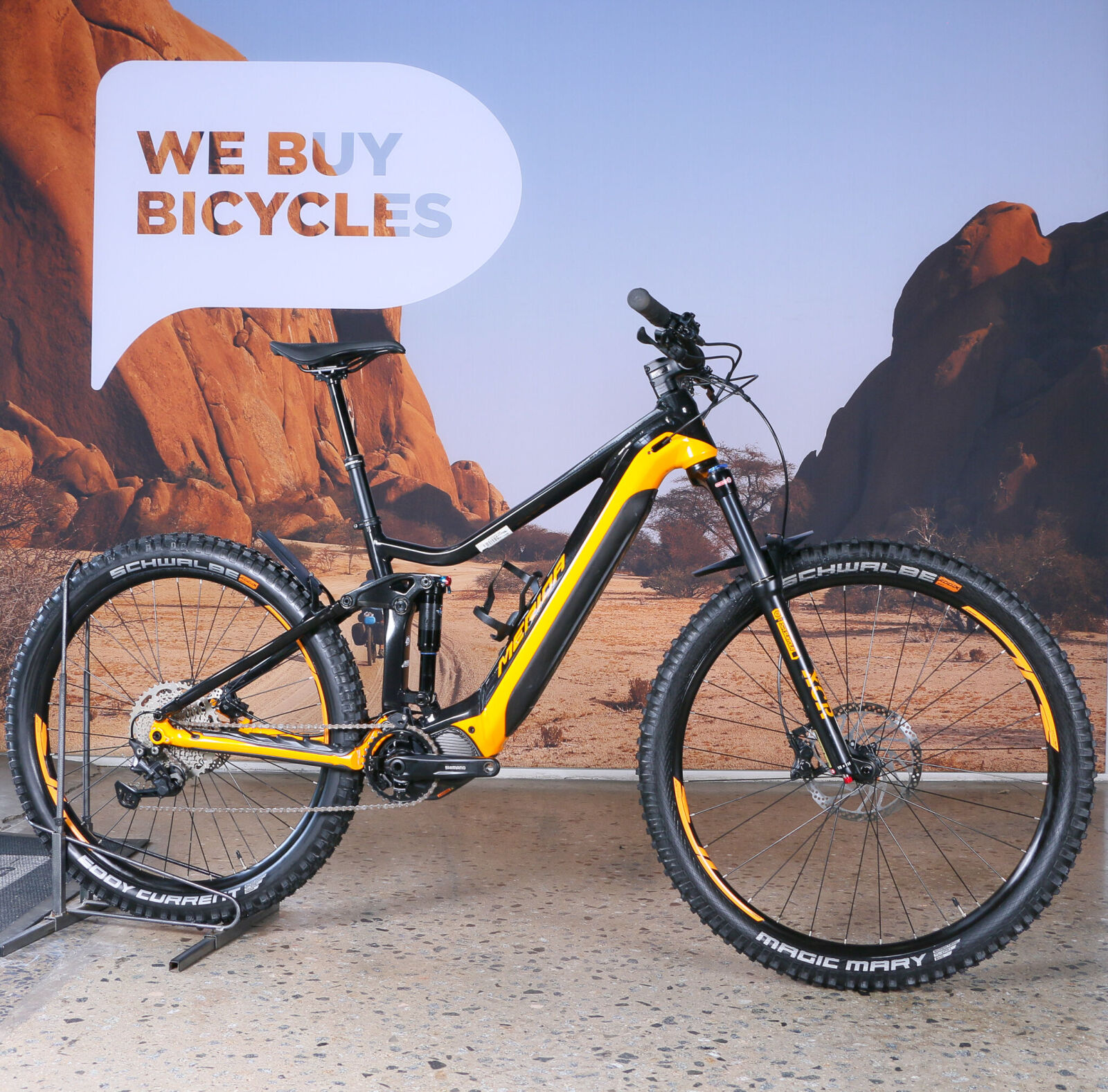 Pre-Owned Merida E-One Forty (L) BM10520 1659KM | Dual Suspension ...